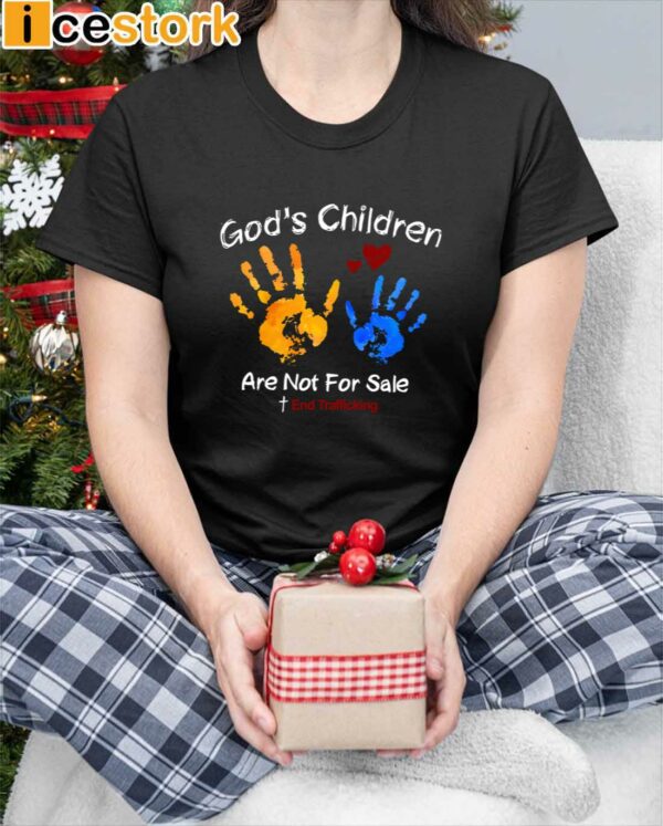 God’S Children Are Not For Sale Print Shirt
