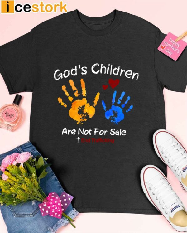 God’S Children Are Not For Sale Print Shirt