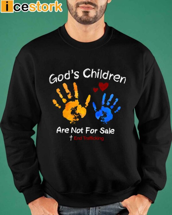 God’S Children Are Not For Sale Print Shirt