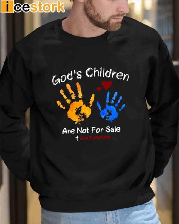 God’S Children Are Not For Sale Print Shirt