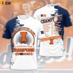 Illinois Big Ten Men’s Tournament Champions Shirt