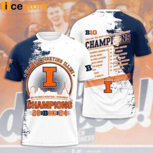 Illinois Big Ten Men's Tournament Champions Shirt