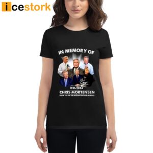 In The Memory Of Chris Mortensen Shirt