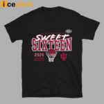 Indiana Hoosiers 2024 Ncaa Tournament March Madness Sweet 16 Fast Break Shirt