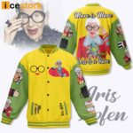 Iris Apfel More Is More And Less Is A Bore Baseball Jacket