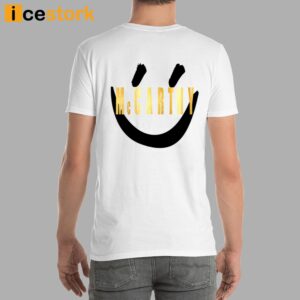 JJ McCarthy Smiley Face Shirt