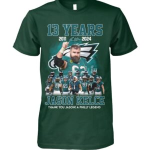 Jason Kelce Thank You Jason A Philly Legend Shirt