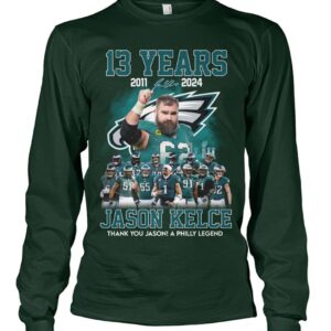 Jason Kelce Thank You Jason A Philly Legend Shirt