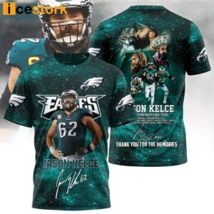 Jason Kelce The Goat Eagles Hoodie