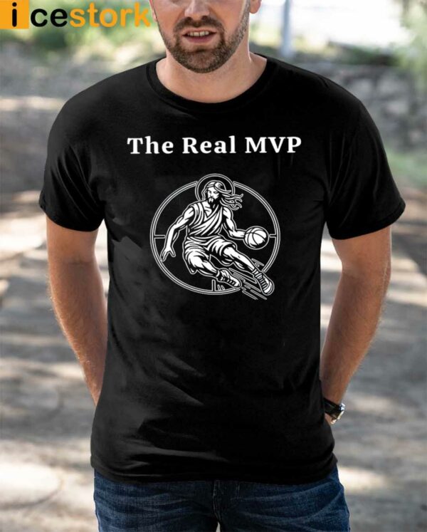 Jesus The Real MVP Basketball Shirt