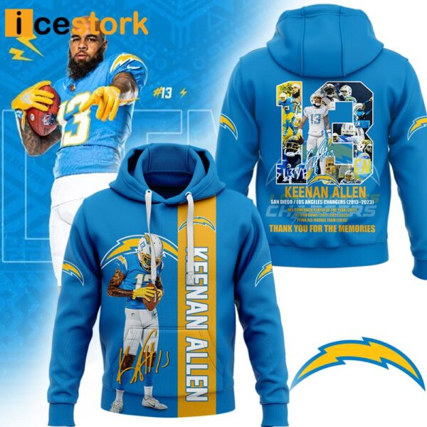 Keenan Allen LA Chargers Thank You For The Memories Shirt