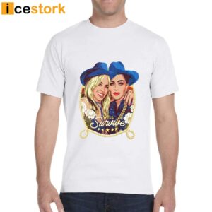 Kylie Minogue X Madonna I Will Survive T Shirt