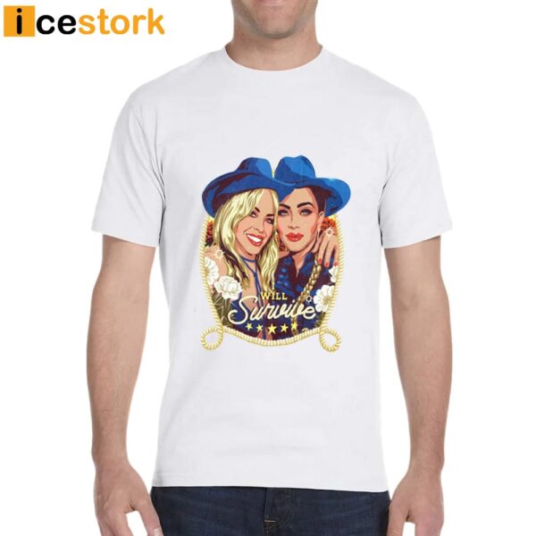 Kylie Minogue X Madonna I Will Survive T-Shirt