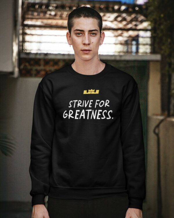 Lebron James Strive for Greatness 40k Points Shirt