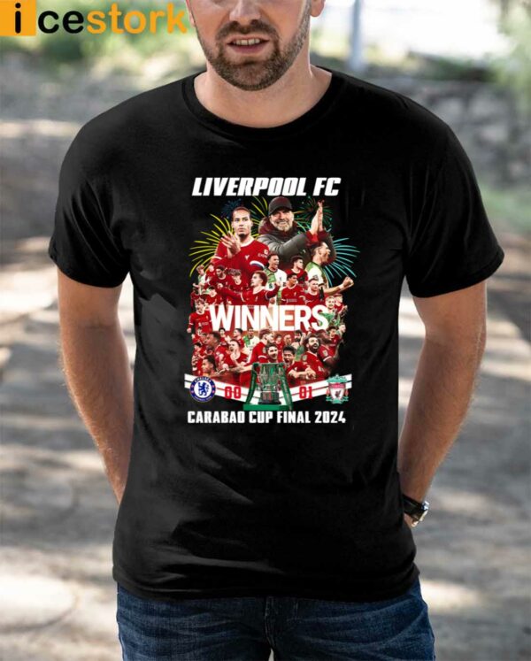 Liverpool Winning Carabao Cup Final 2024 Shirt