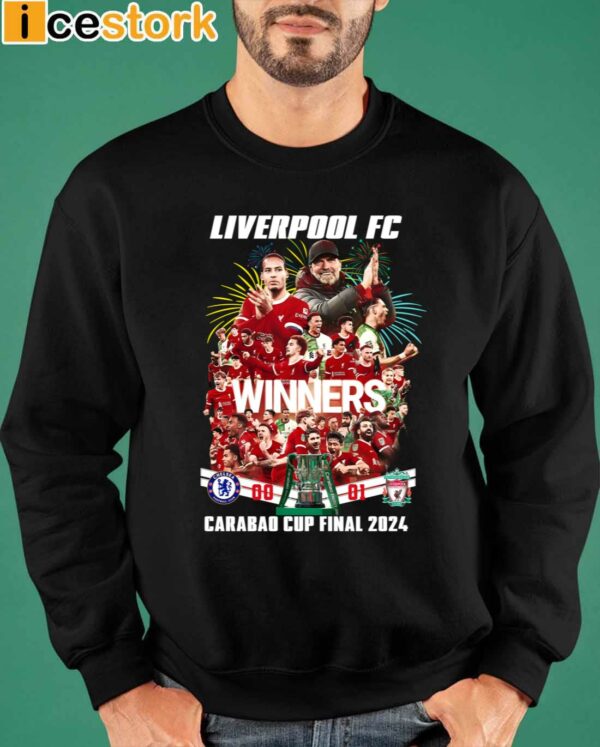 Liverpool Winning Carabao Cup Final 2024 Shirt