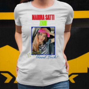 Marina Satti Zari 12 Points Good Luck Shirt