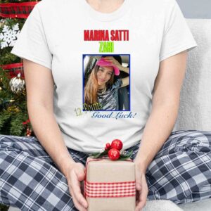 Marina Satti Zari 12 Points Good Luck Shirt