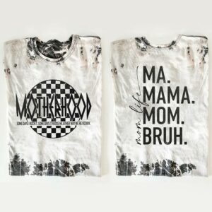 Mom Life Motherhood Graphic T Shirt