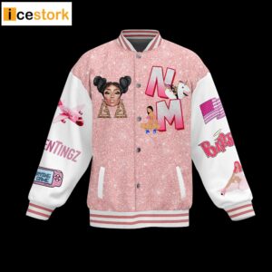 Nicki Minaj I'm Not Lucky I'm Blessed Baseball Jacket