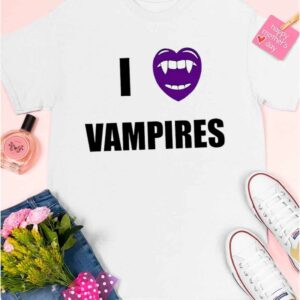 Olivia Rodrigo Daily I Heart Vampires Shirt