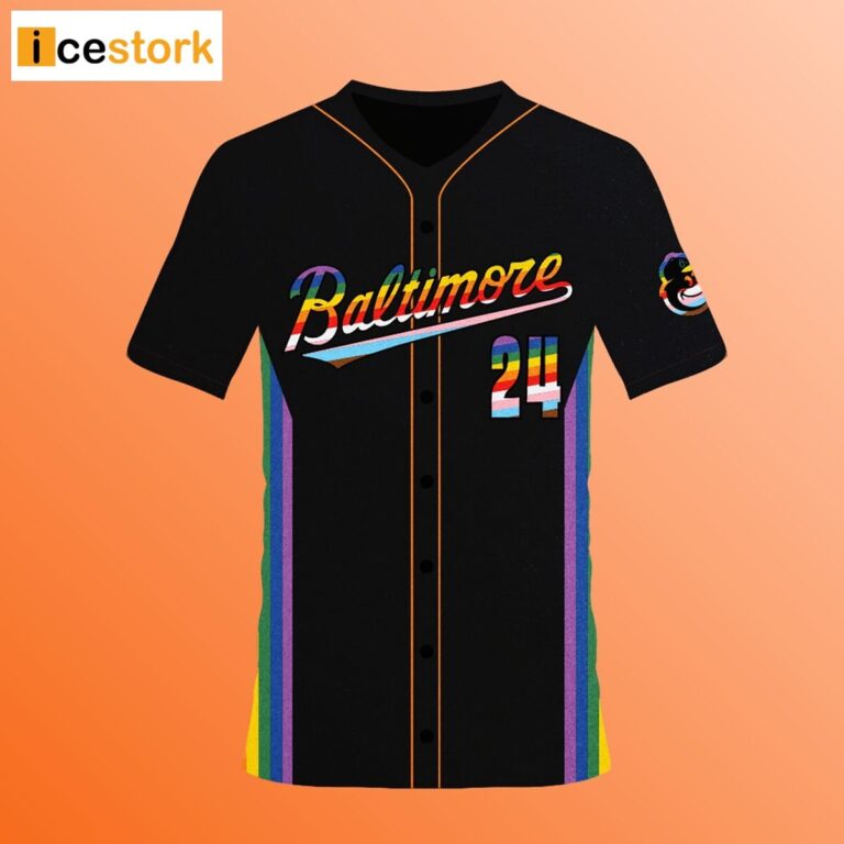 Orioles Pride Jersey 2024 Giveaways Icestork