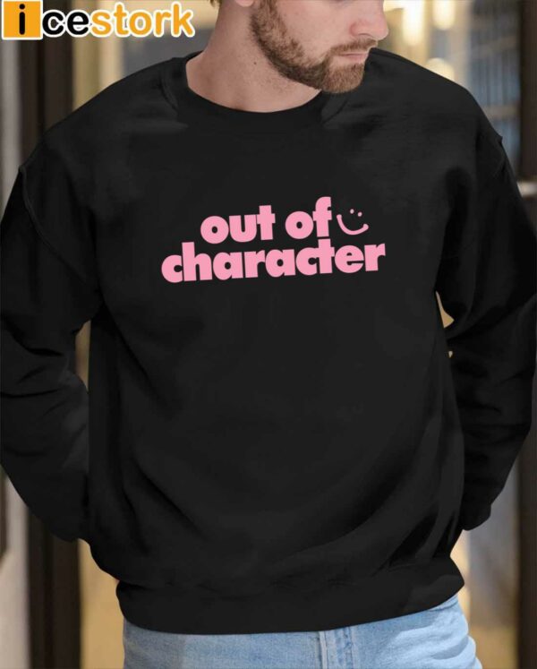 Out Of Character Gender Reveal Shirt