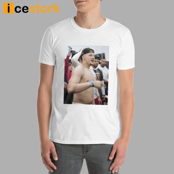 Patrick Mahomes Shirtless T-Shirt