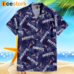 Patriots Ink Splash Hawaiian Shirt