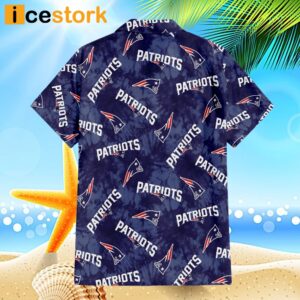 Patriots Ink Splash Hawaiian Shirt