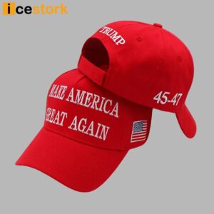 President Trump 45 47 Make America Great Again Hat