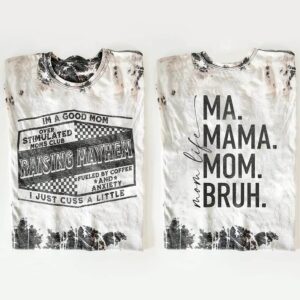 Raising Mayhem Mom Life Graphic T Shirt