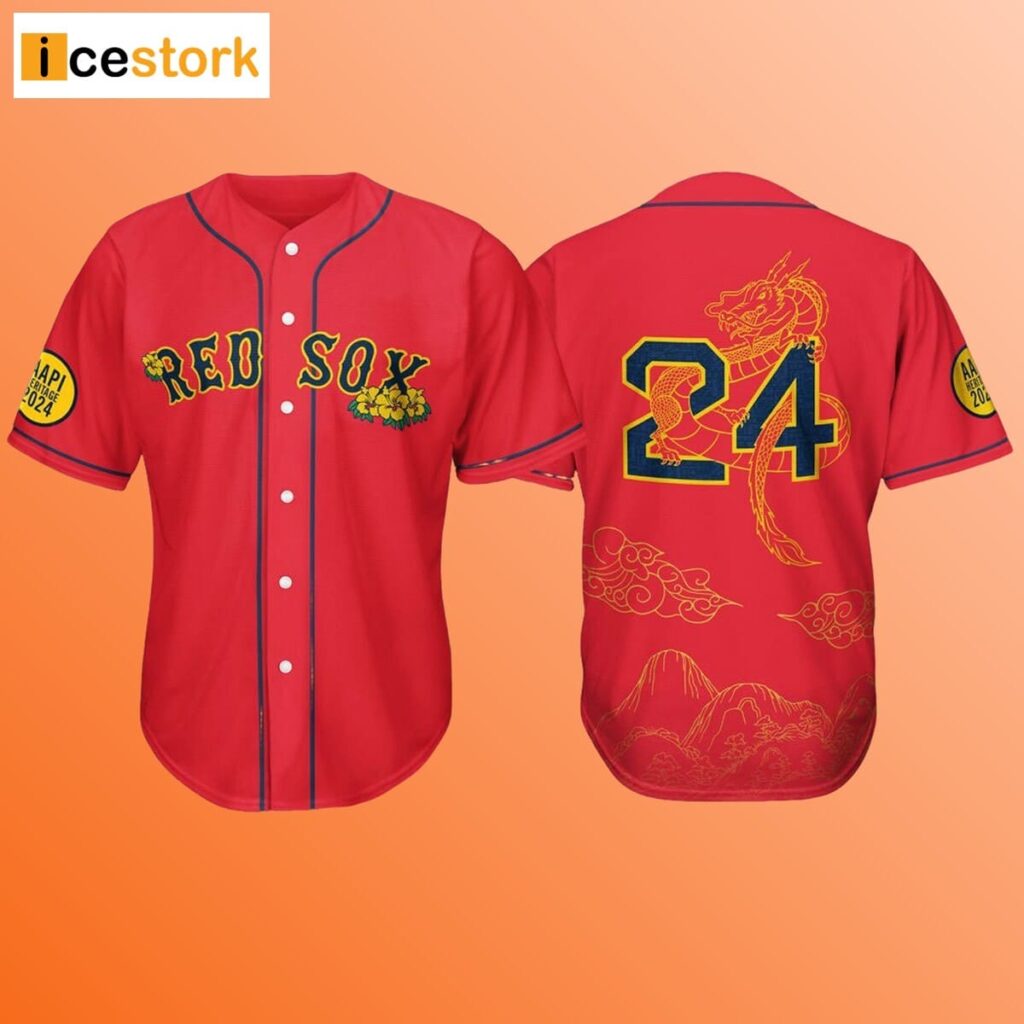 Red Sox AAPI Celebration Jersey 2024 Giveaways Icestork