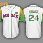 Red Sox Brazilian Celebration Jersey 2024 Giveaways