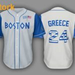 Red Sox Greek Celebration Jersey 2024 Giveaways