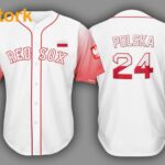 Red Sox Polish Celebration Jersey 2024 Giveaways