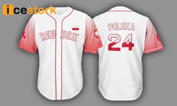 Red Sox Polish Celebration Jersey 2024 Giveaways