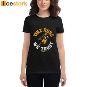 Russell Wilson Yinz Russ We Trust Pittsburgh Football Shirt