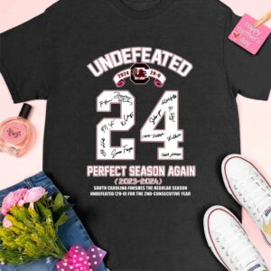 South Carolina Undefeated 2024 29 0 24 Perfect Season Again Shirt