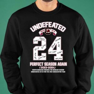 South Carolina Undefeated 2024 29 0 24 Perfect Season Again Shirt