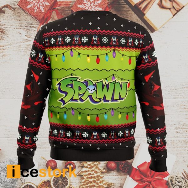 Spawn Ugly Christmas Sweater