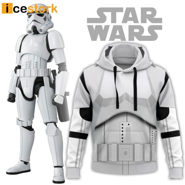 Stormtrooper 3D Shirt Hoodie