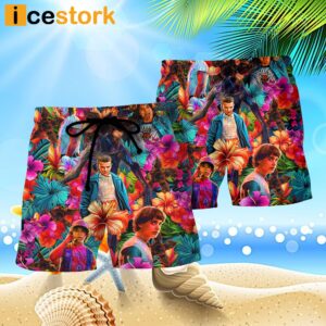 Stranger Things Synthwave Tropical Summer Special Hawaiian Shirt