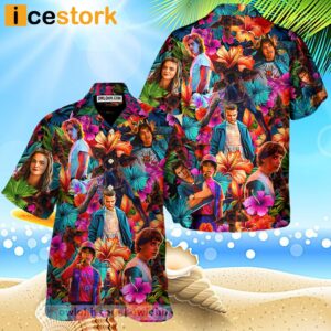 Stranger Things Synthwave Tropical Summer Special Hawaiian Shirt