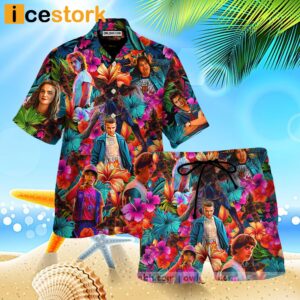 Stranger Things Synthwave Tropical Summer Special Hawaiian Shirt