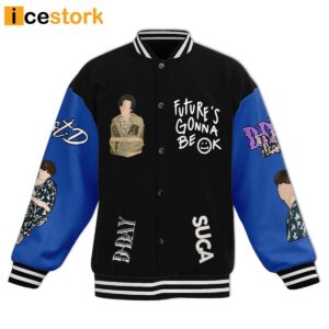 Suga BTS Road To D Day Baseball Jacket