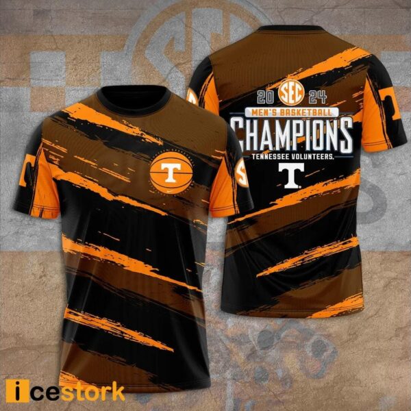 Tennessee 2024 Men’s Basketball Champions Shirt