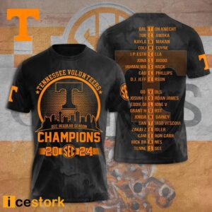 Tennessee SEC Regular Season Champions 2024 Shirt