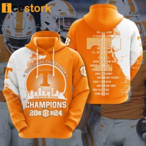 Tennessee Sec Regular Season Champions 2024 Shirt