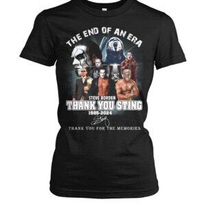 The End Of An Era Steve Borden Thank You Sting Shirt